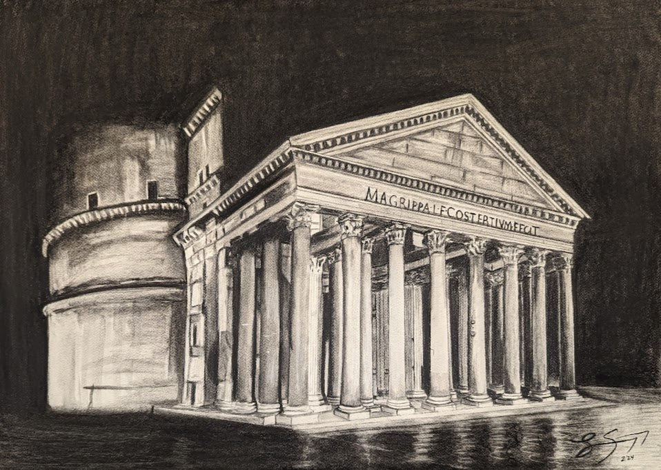 Glorious Architecture - The Pantheon at Night