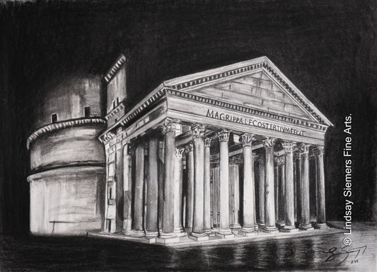 The Pantheon at Night