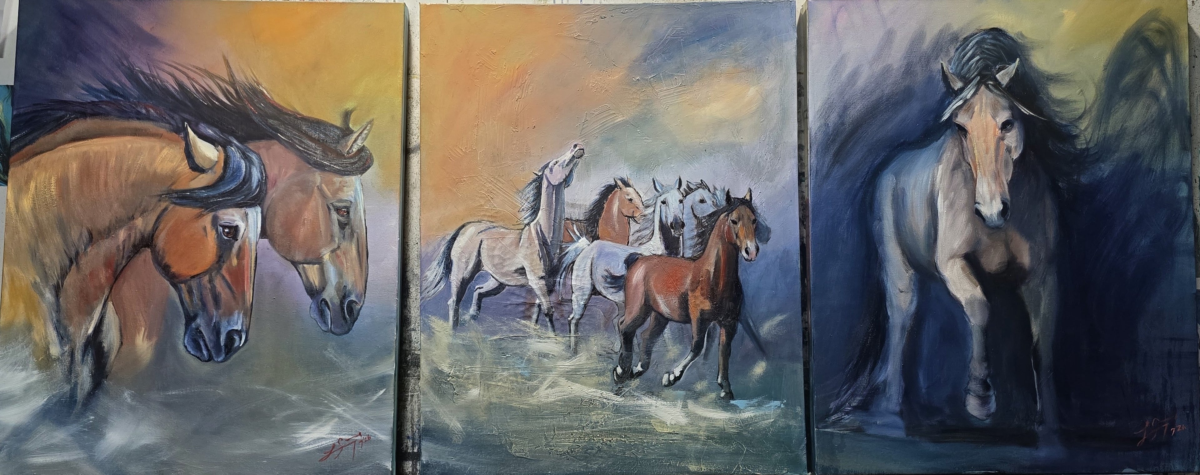 A Child's Dream - triptic