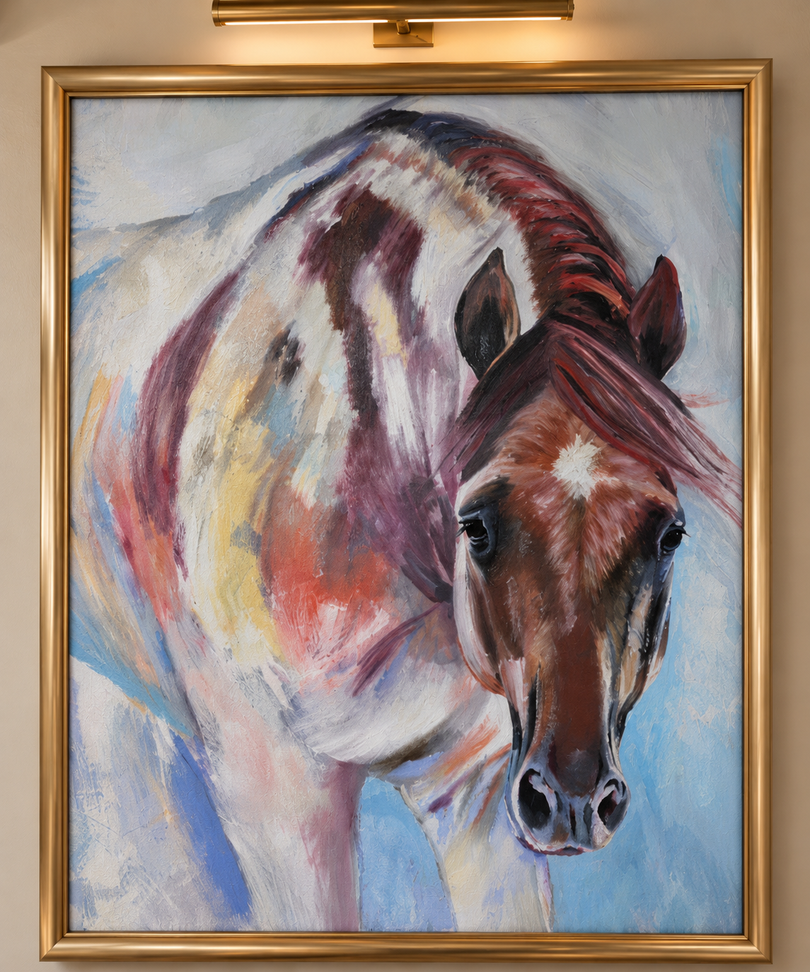 Calypso |Original Western Art, Horse Wall Decor| Oil on Canvas 40x30