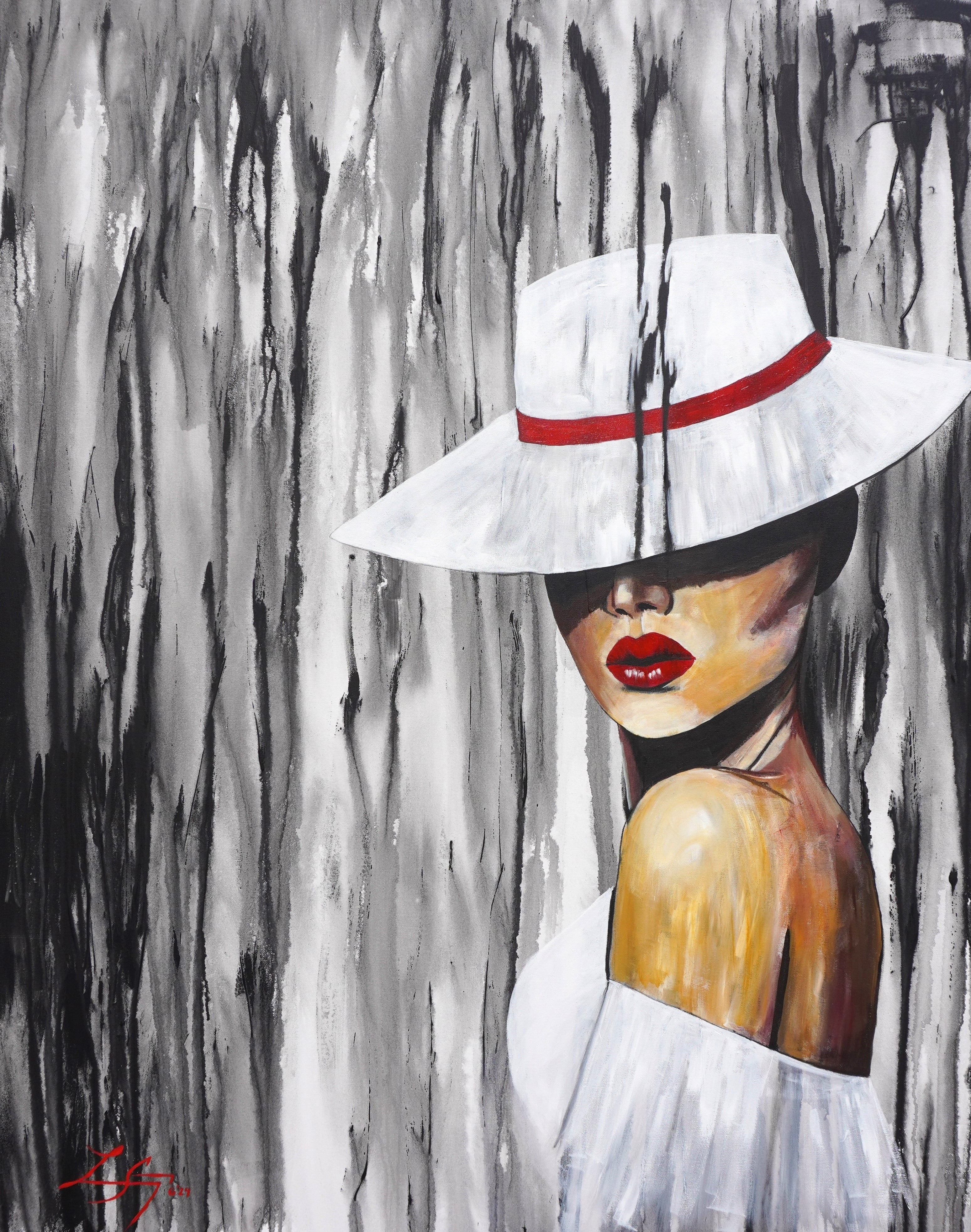 Lady in the White Hat -Beauty for Ashes
