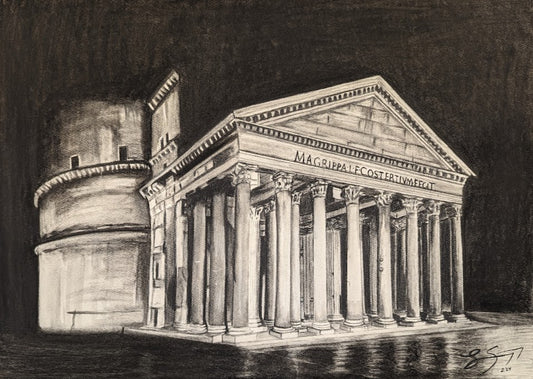Glorious Architecture - The Pantheon at Night